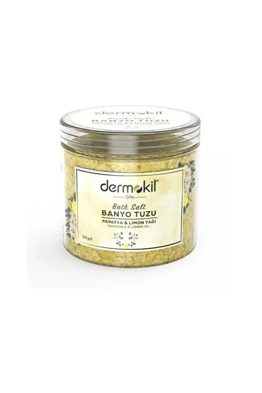 Limon Yağı ve Papatya İçeren Banyo Tuzları ile Doğal Cilt ve Zihinsel Rahatlama