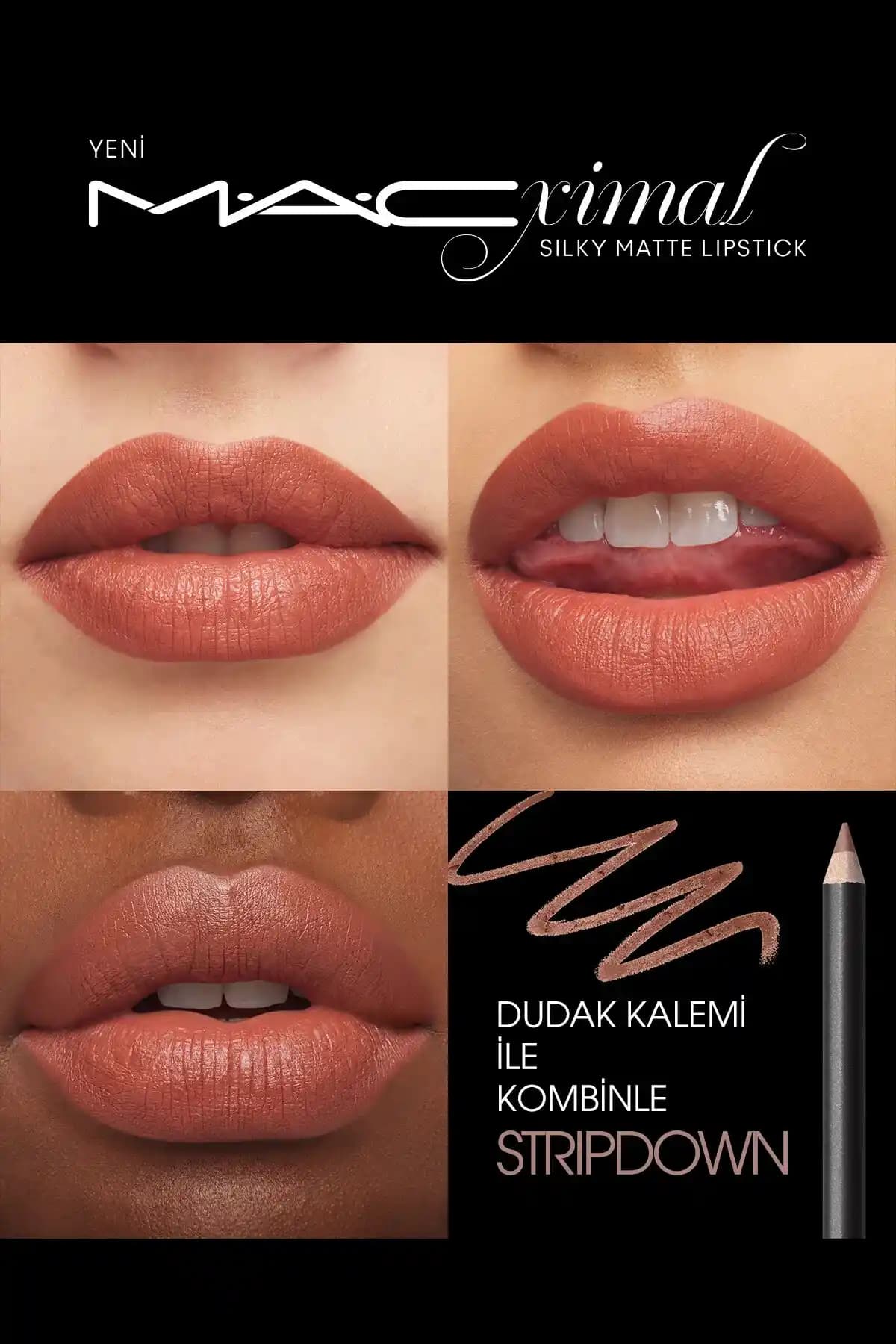Mac Ximal Silky Matte Ruj: Mat Bitişi ve Yumuşak Dokusu ile Kalıcı Dudak Makyajı