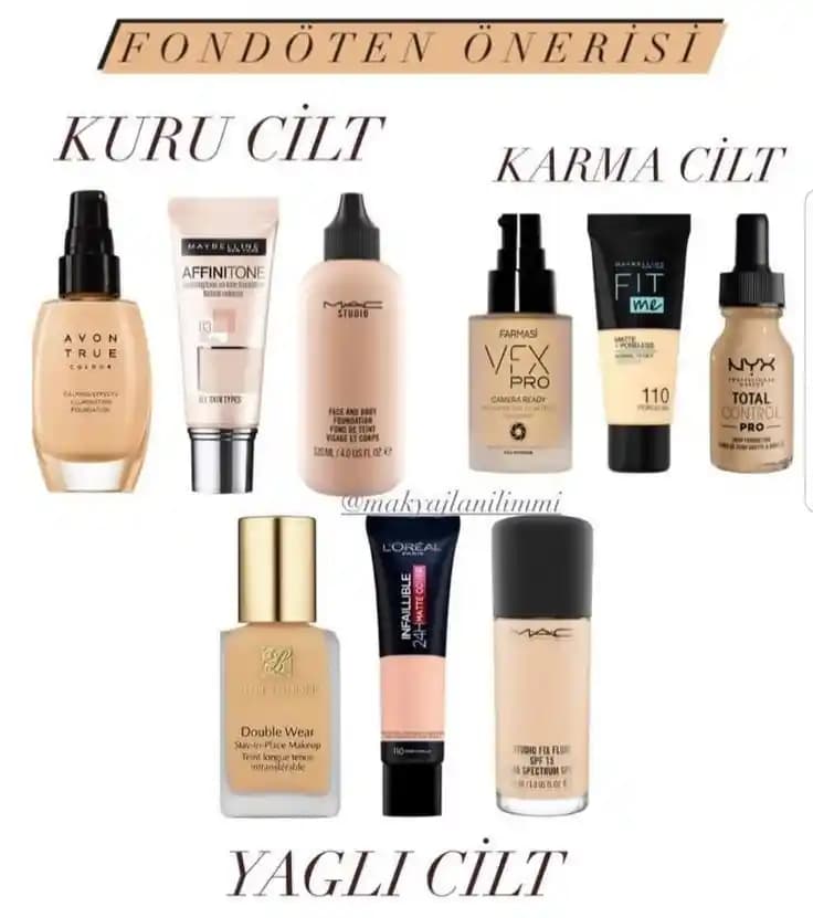 Makyajda Fondöten Renk Seçimi ve Uygulama Rehberi: Doğru Renk Nasıl Seçilir
