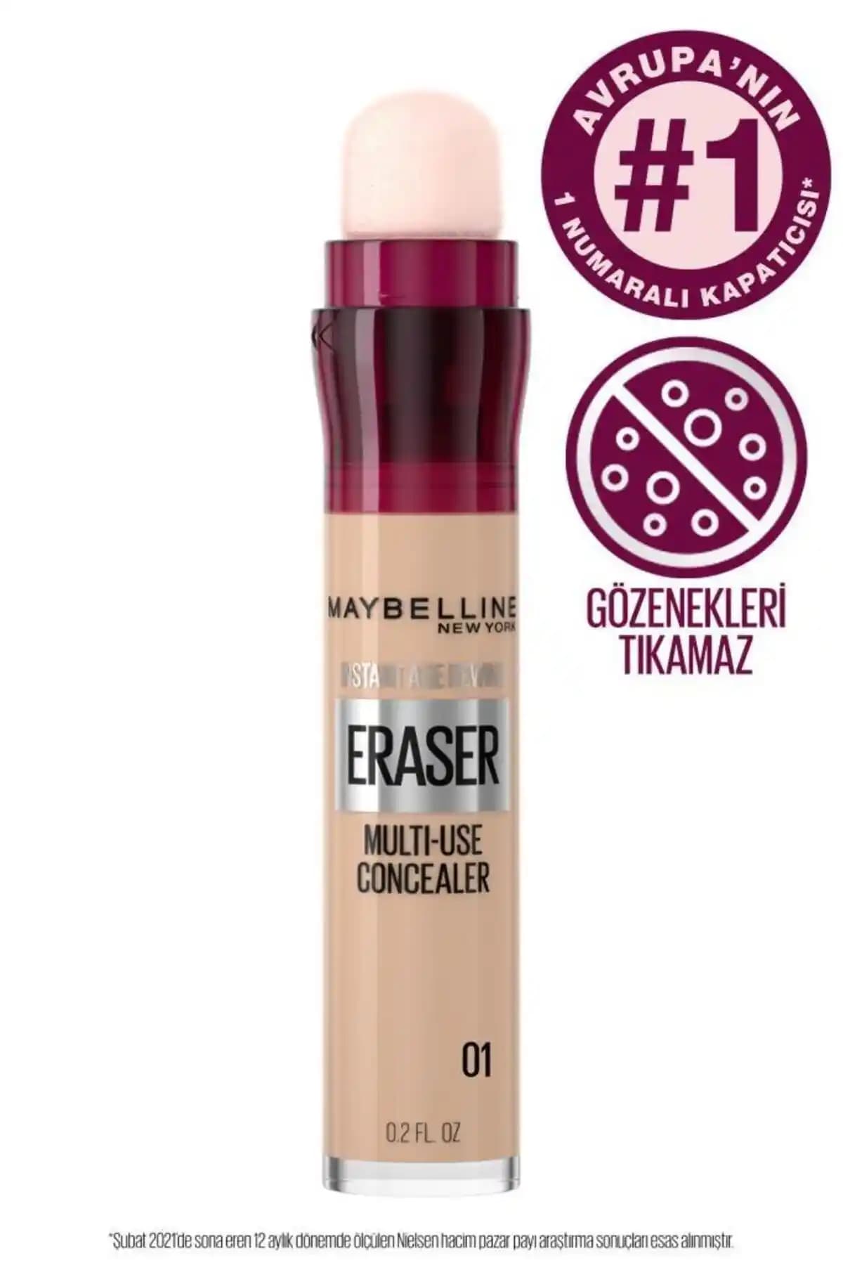 Maybelline 01 Kapatıcı ile Doğal ve Aydınlık Makyajın Anahtarı