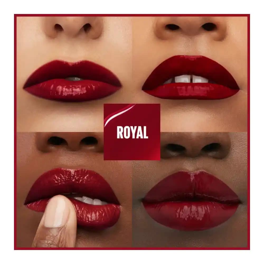 Maybelline 55 Royal Renkli Ruj: Renk ve Formül Çeşitliliği ile Makyajınıza Şıklık Katın