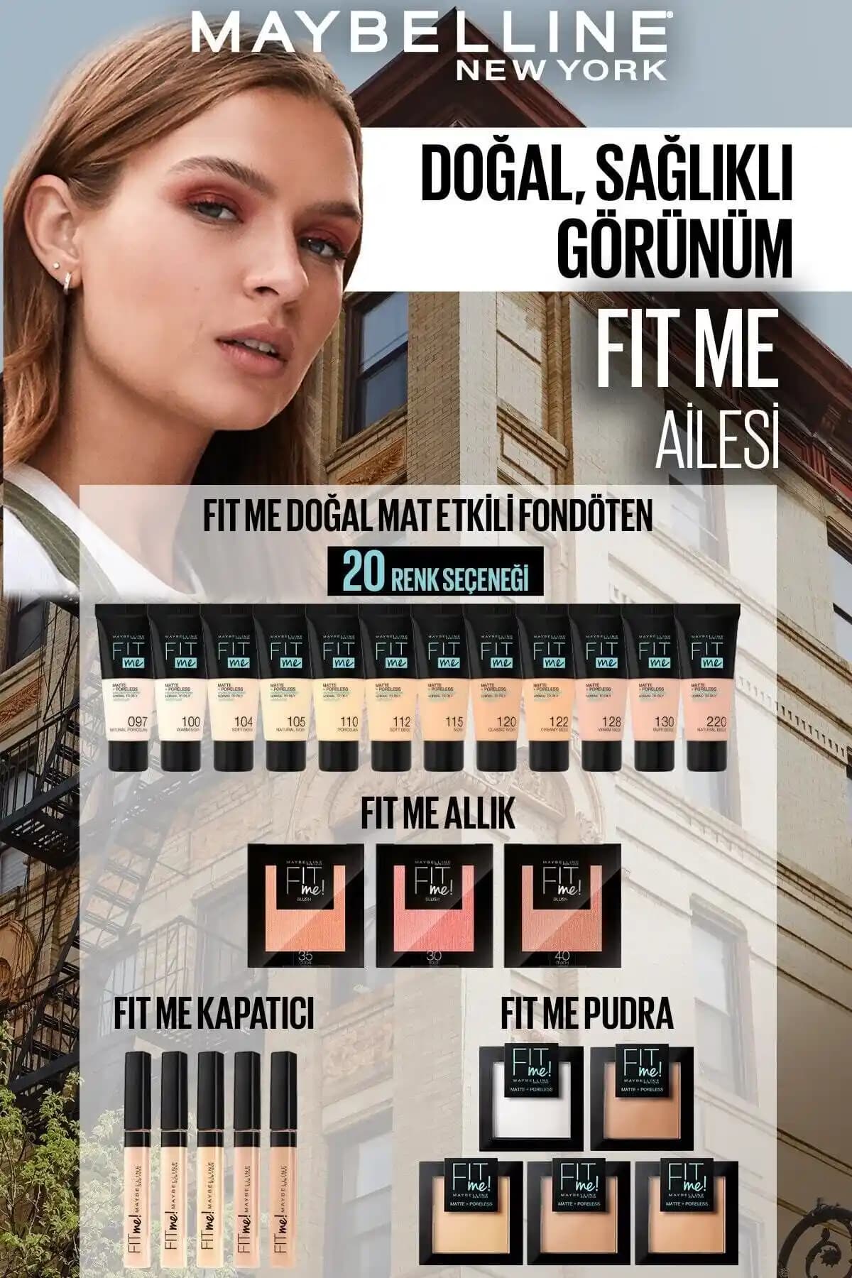 Maybelline Mat Pudra ile Günlük Makyajda Doğal ve Pürüzsüz Görünüm Sağlama Rehberi
