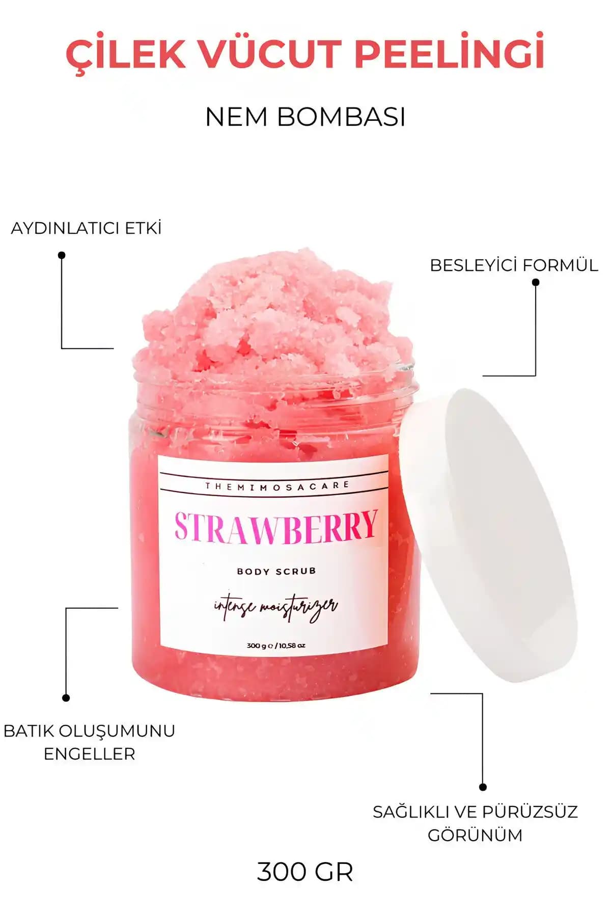 Mimoza Bakımı ve Çilek Özlü Nem Bombası Peeling ile Cilt Sağlığını Güçlendirme