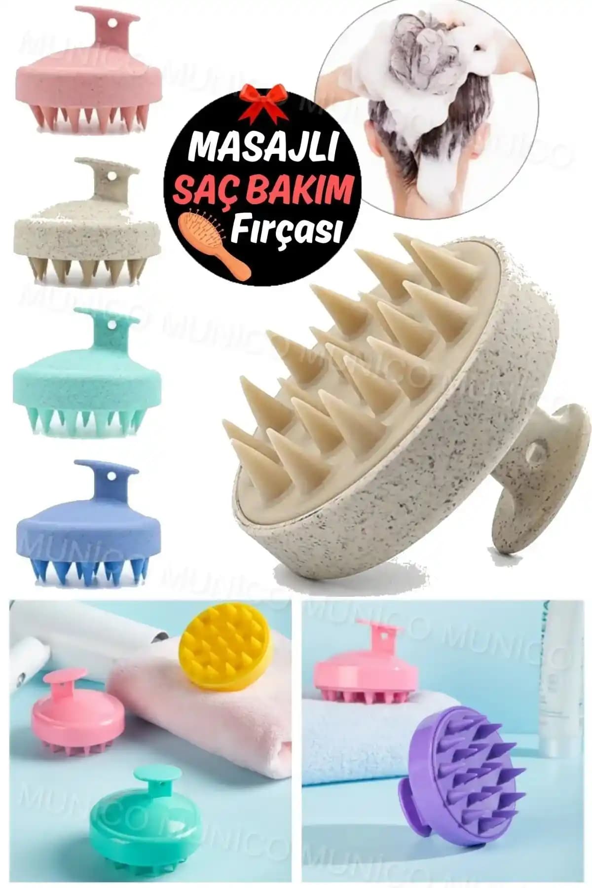 Mis Silikon Duş Tarakları ile Saç Derisi Sağlığını Koruma ve Bakım