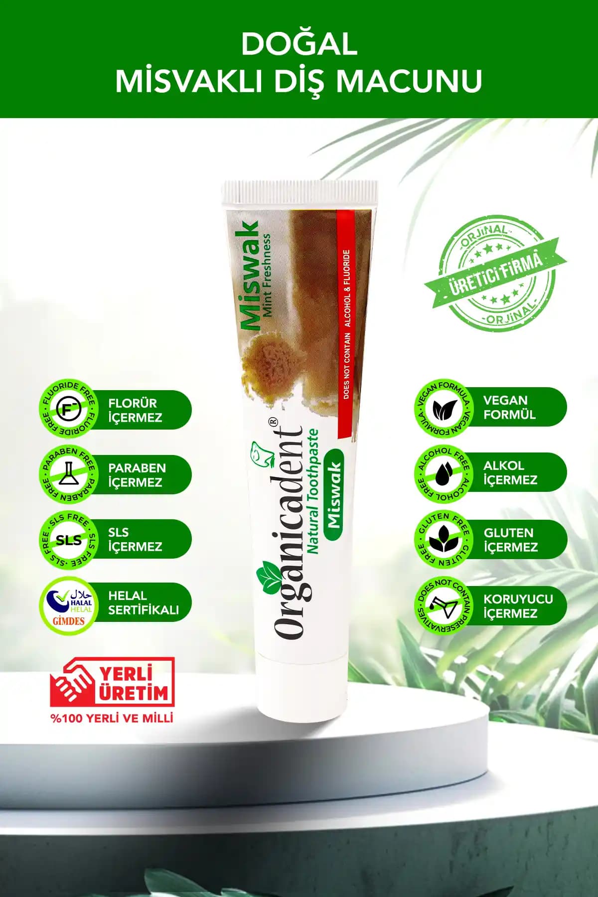 Misvak Bazlı Doğal Diş Macunu: Geleneksel ve Modern Formüllerle Sağlıklı Gülüşler