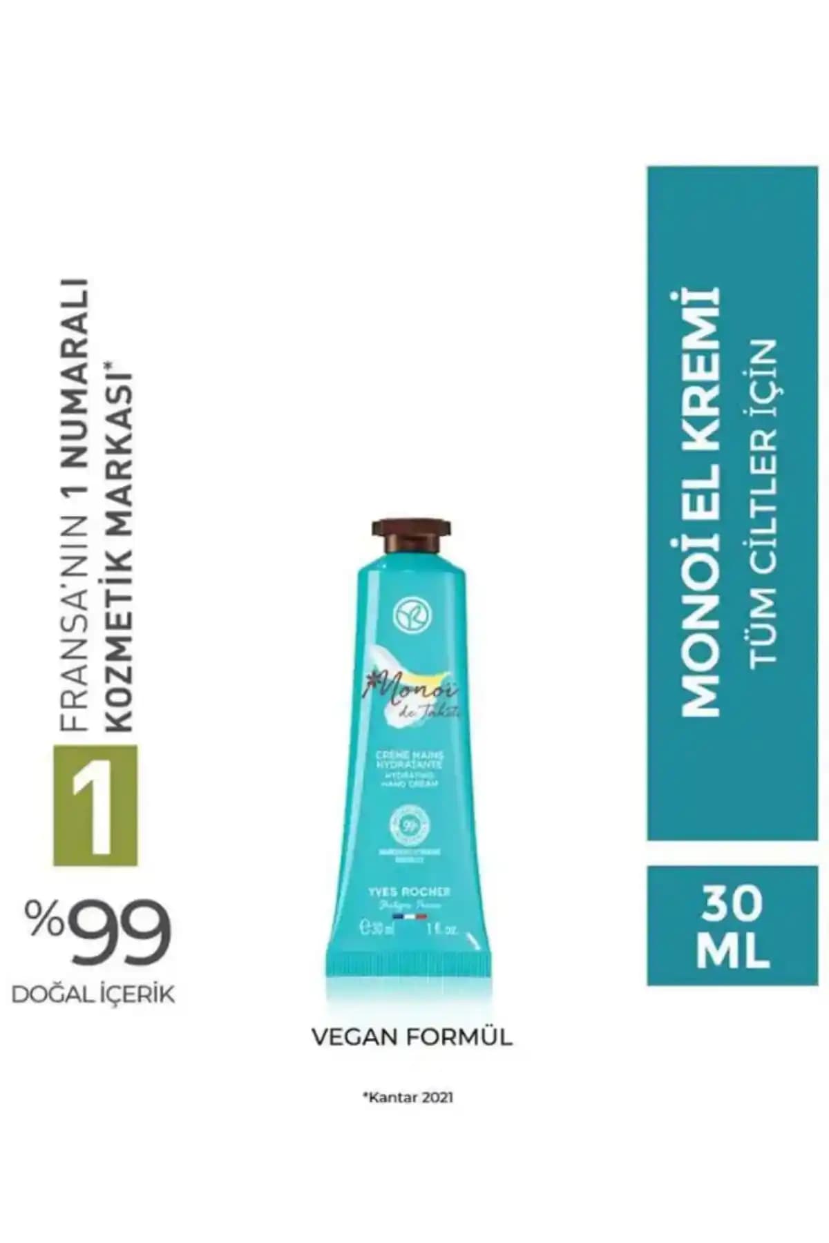 Monoi İçerikli El Kremi: Doğal Nemlendirme ve Yatıştırıcı Özellikler