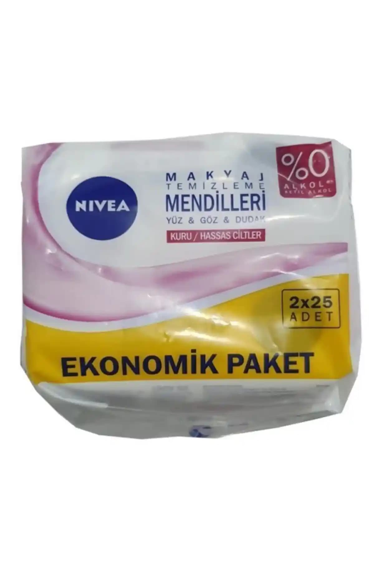 Nivea Makyaj Mendilleri Kuru ve Hassas Ciltler İçin Güvenli Temizlik Çözümü