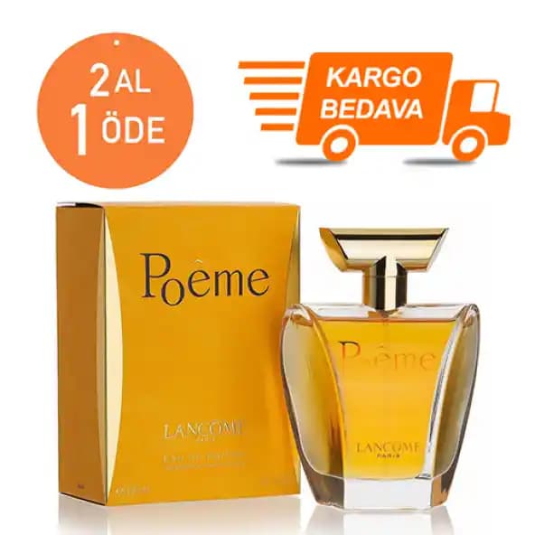 Poeme Edp 100 ml kadın parfümü: Zarif ve kalıcı çiçeksi odunsu koku seçeneği