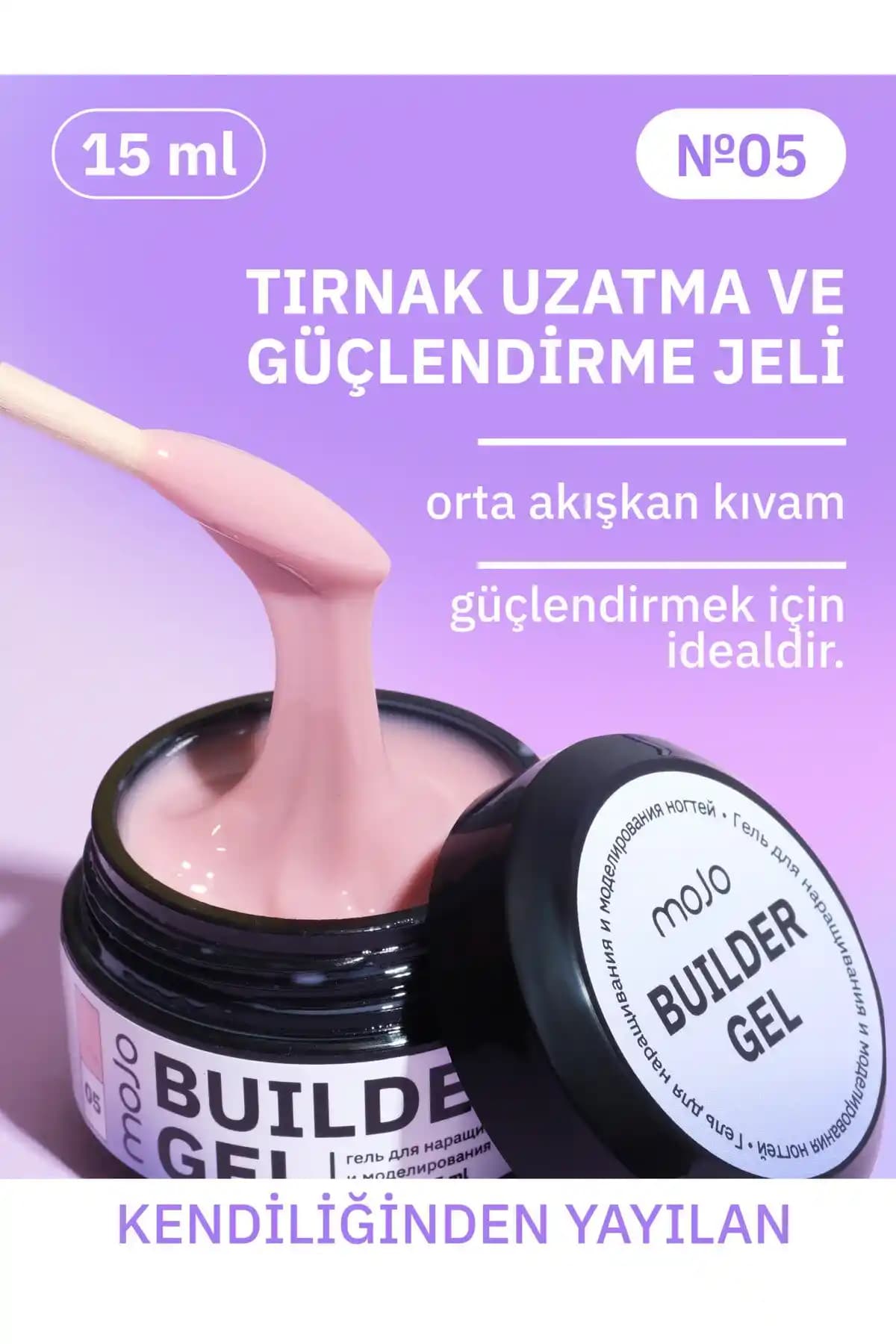 Profesyonel 15ml Builder Jel Jeli ile Tırnak Güçlendirme ve Şekillendirme Rehberi