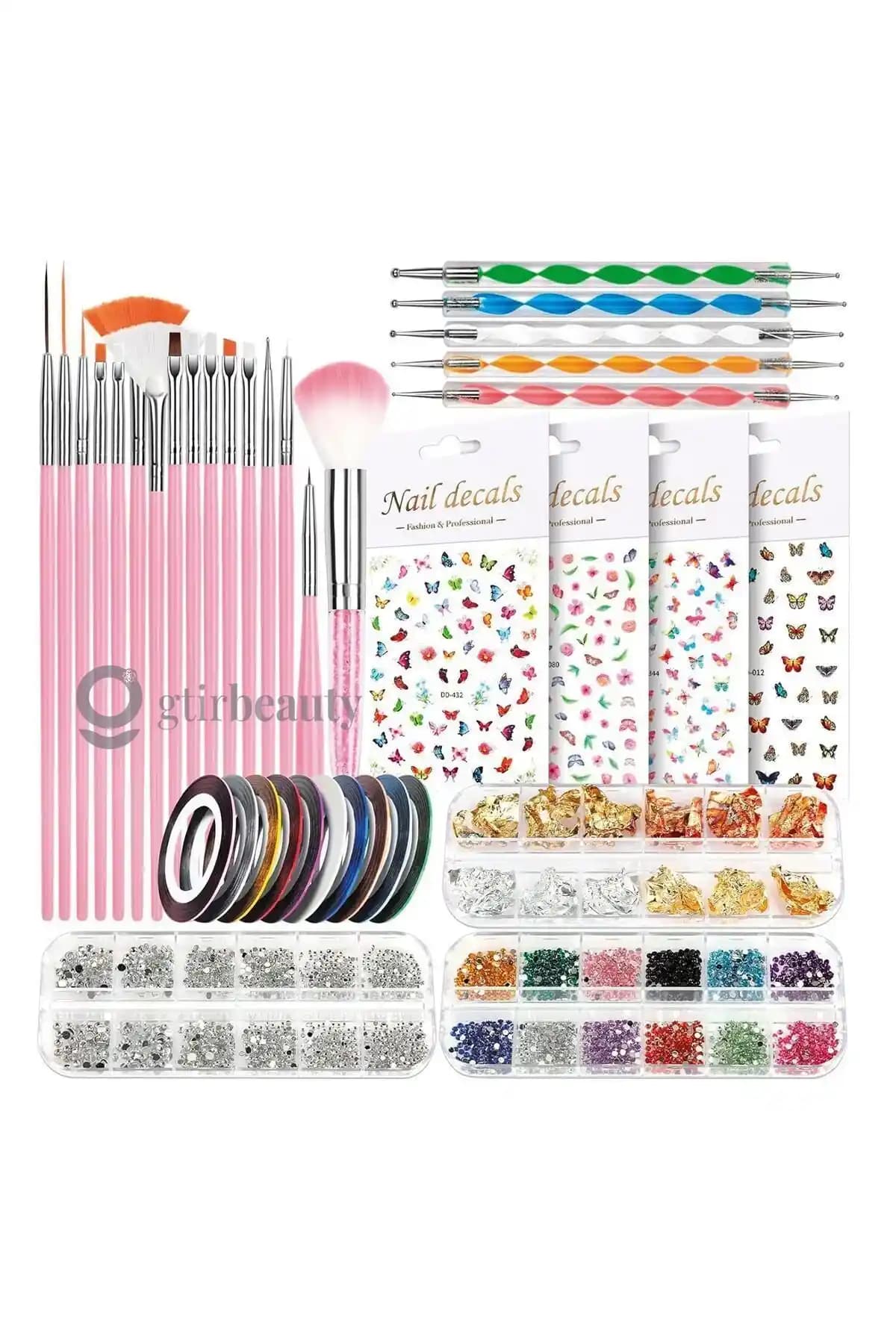Profesyonel Tırnak Süsleme Sticker Setleri ile Yaratıcı ve Kalıcı Tırnak Tasarımları