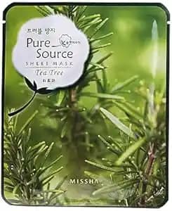 Pure Source Çay Ağacı Maskesi: Doğal ve Etkili Akne ve Yağlı Cilt Bakım Ürünü