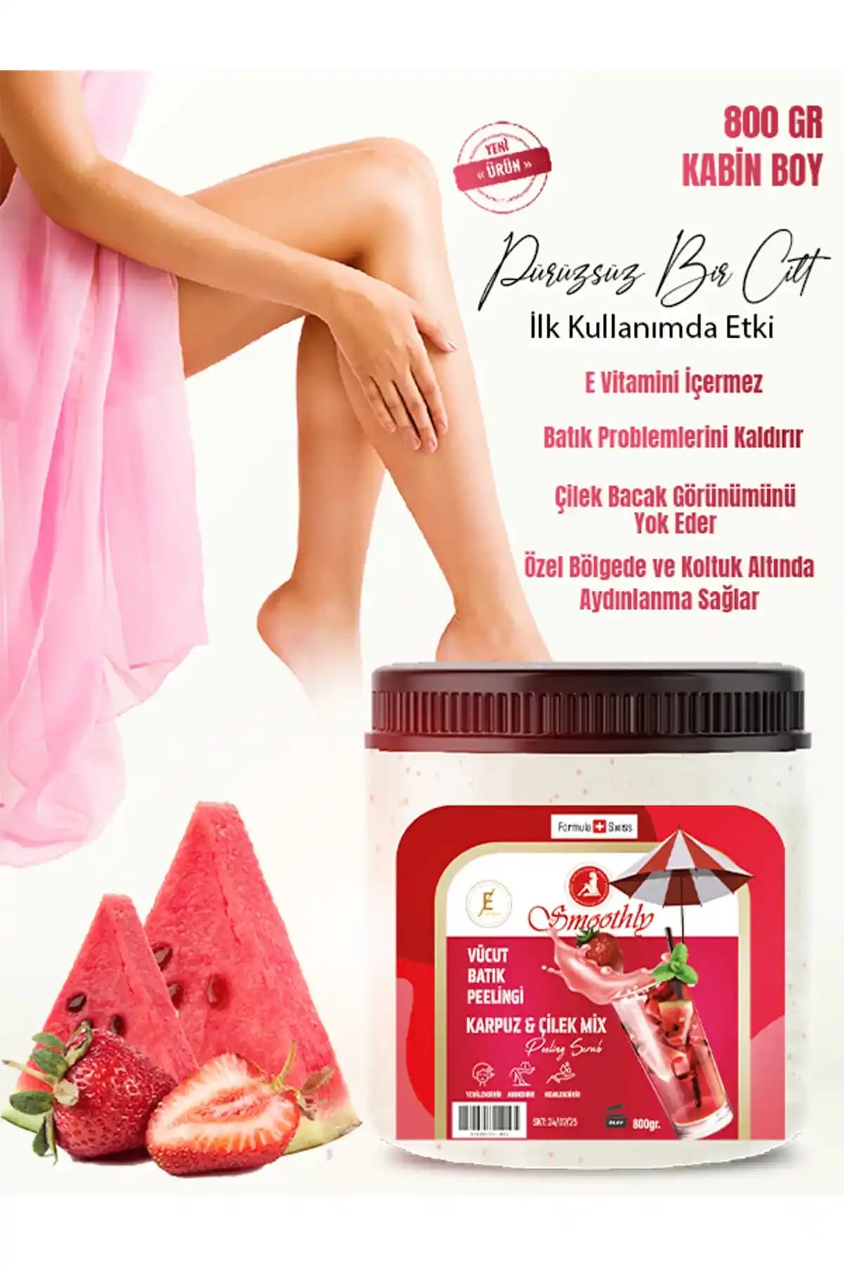 Pürüzlü Bacaklar İçin Çilek Peelingi: Doğal ve Etkili Cilt Bakım Yöntemi