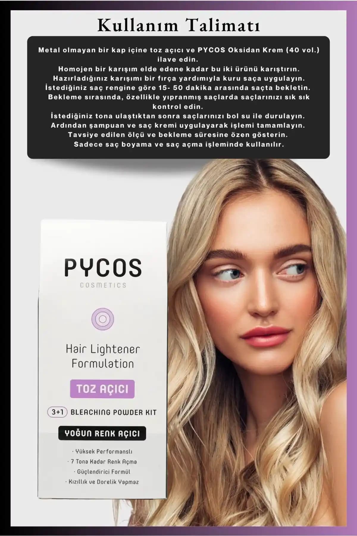 Saç Açıcı Setlerin Etkisi ve Pycos Trucare Ürünü Üzerinden İnceleme