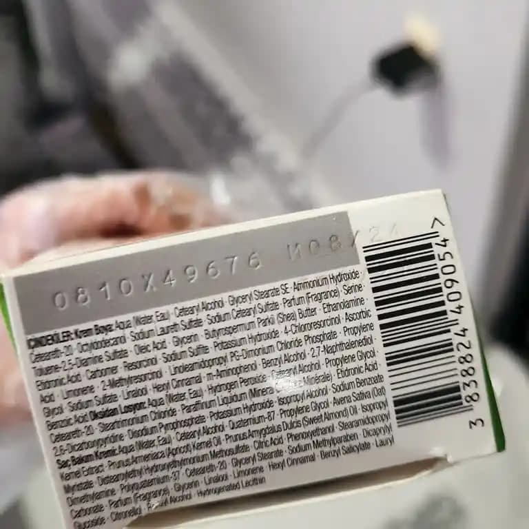 Saç Boyası Ambalajında Son Kullanma Tarihi ve Güvenlik İçin Önemli Noktalar