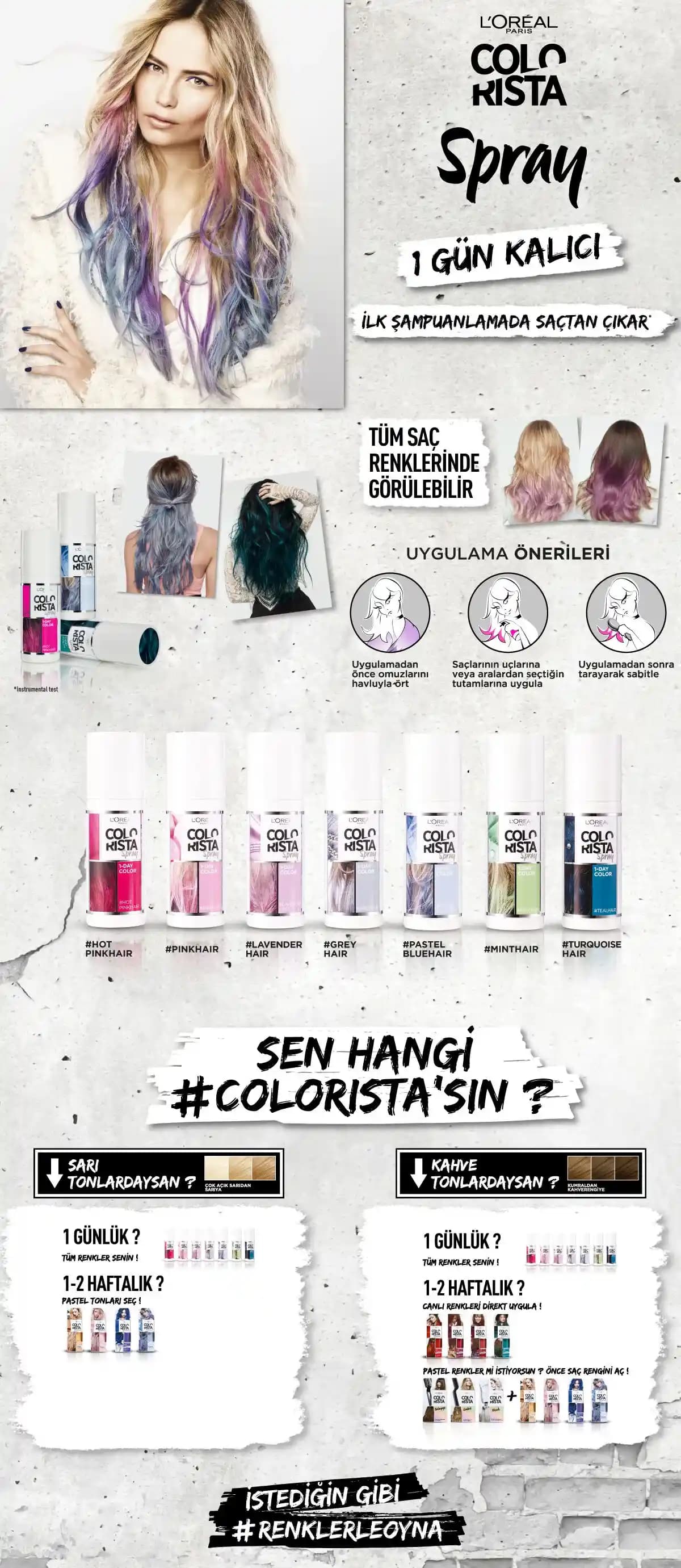 Saç Spreyi Boyalar: Hızlı, Pratik ve Saç Sağlığını Koruyan Renk Seçeneği