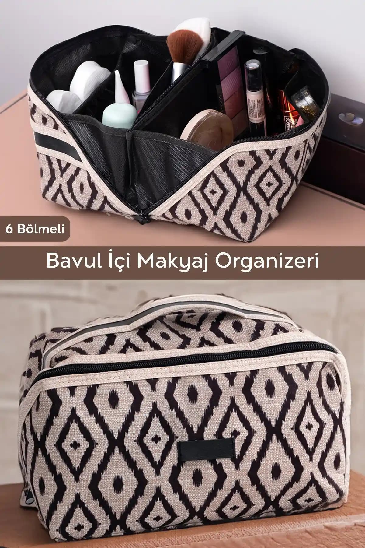 Seyahat İçin Pratik ve Dayanıklı Makyaj Çantası Seçenekleri ve Özellikleri