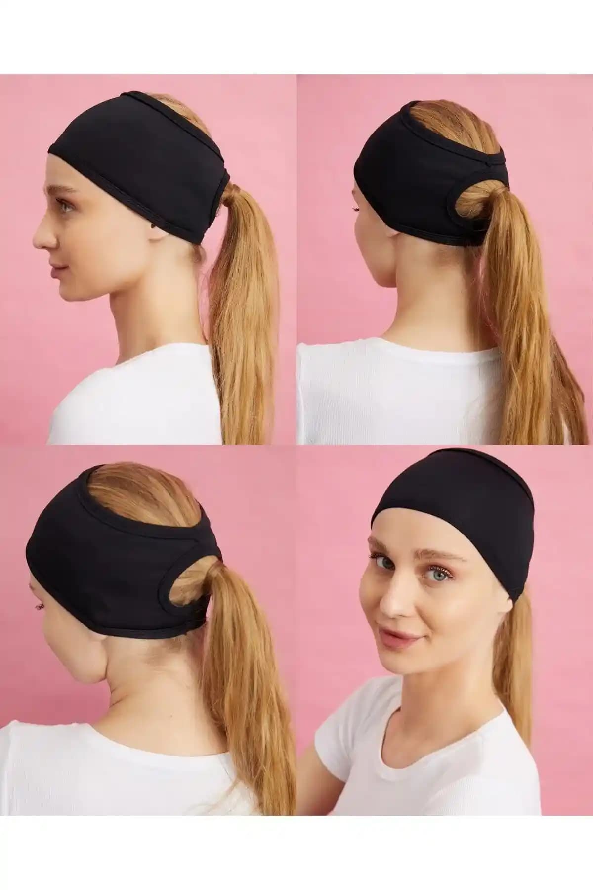 Siyah Renkli 2 Adet Saç Bandı Günlük Şıklık ve Pratiklik Sunan Aksesuar