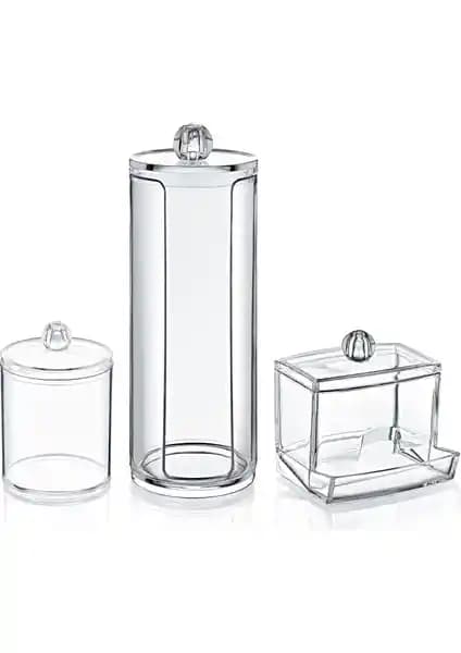 Banyo ve makyaj alanları için 3'lü organizer setleri karşılaştırması ve en uygun seçeneğin belirlenmesi