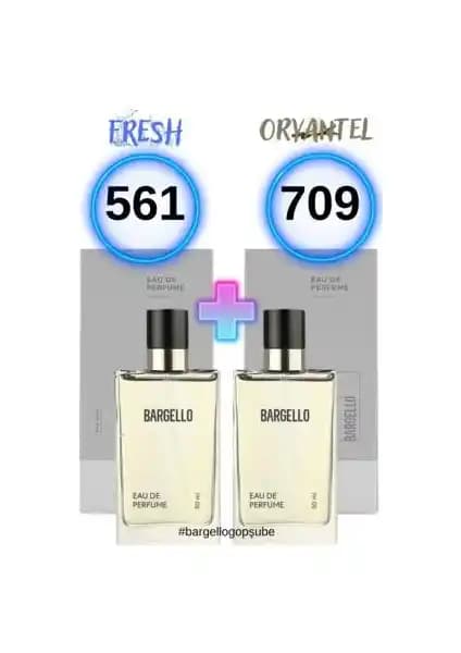 Bargello 561 Freh 50 Ml Edp 709 Oriental Erkek Parfüm Seti Kalıcı ve Ferah Koku Deneyimi
