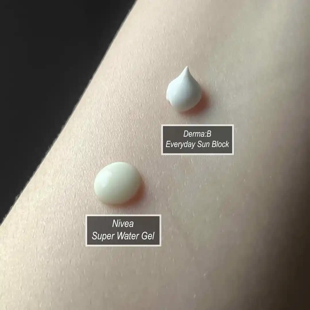 Derma:B Everyday Sun Block ve Nivea Super Water Gel Güneş Kremleri Kullanıcı Deneyimi Karşılaştırması
