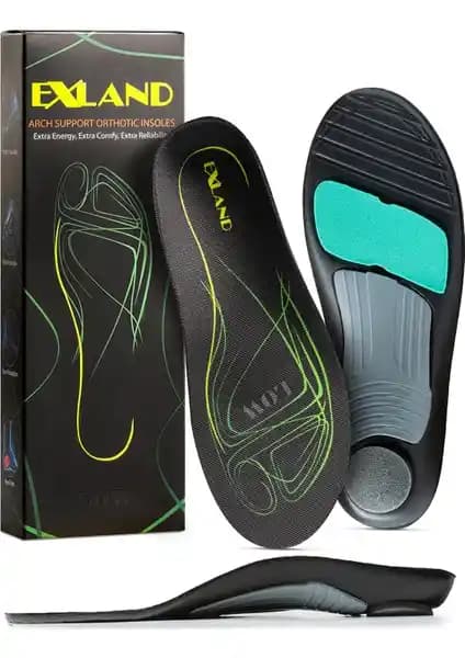 Exland Düz Taban Ayaklar İçin Özel İç Tabanlık: Sağlık ve Konfor Bir Arada