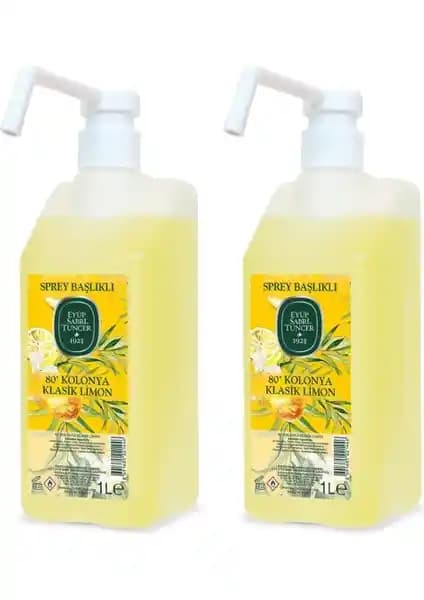 Eyüp Sabri Tuncer Klasik Limon Kolonyası: Ferahlatıcı ve Pratik Kullanımlı Kolonya Ürünü