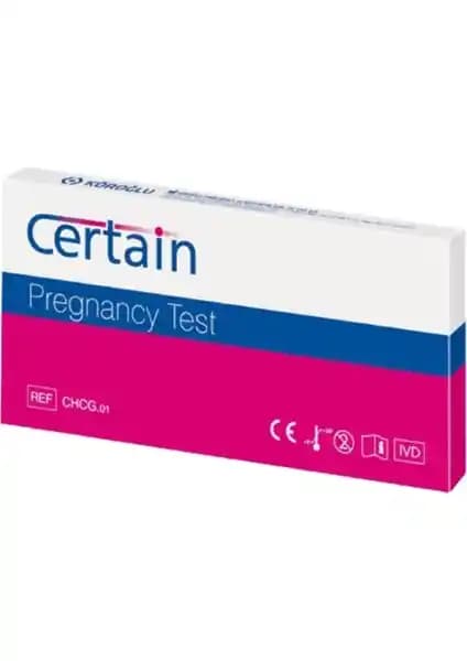 Güvenilir ve Pratik Certain Hamilelik Testi Tekli ile Evde Gebelik Kontrolü