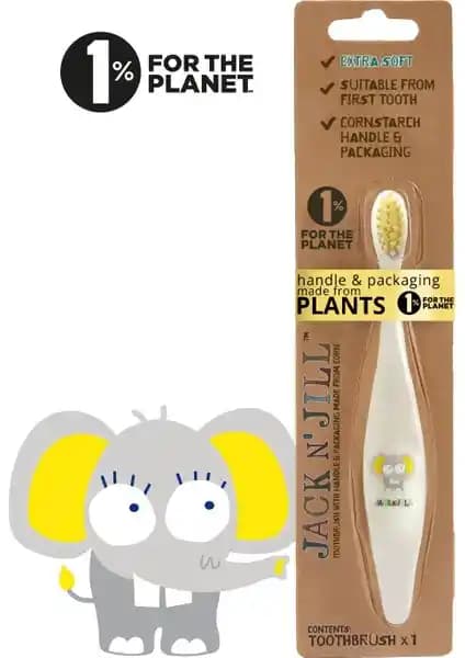 Jack N' Jill Doğal Çocuk Diş Fırçası: Güvenli ve Çevre Dostu Diş Bakım Ürünü