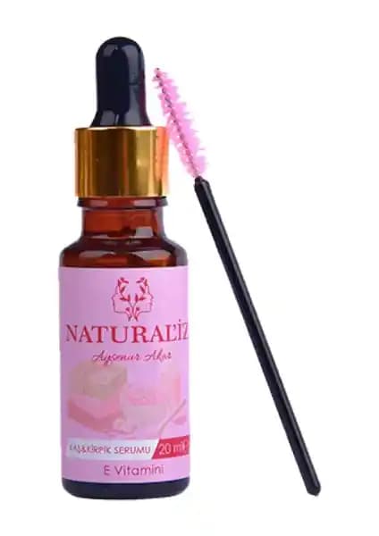 Natural'iz Beauty Kaş ve Kirpik Serumu: Doğal İçeriklerle Güçlendirilmiş Bakım Ürünü