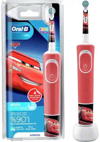 Oral-B Çocuklar İçin Şarj Edilebilir D100 Cars Özel Seri Diş Fırçası Özellikleri ve Kullanım Rehberi