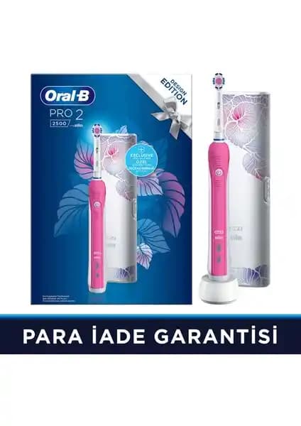 Oral-B Pro 2500 Şarj Edilebilir Diş Fırçası: Gelişmiş Temizlik ve Kullanıcı Dostu Tasarım