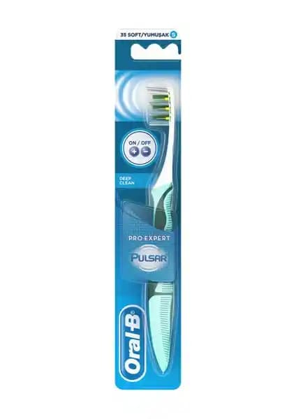 Oral-B Pro-Expert Pulsar 35 Yu<muş>ak Titreşimli Diş Fırçası Detaylı İnceleme ve Kullanıcı Değerlendirmeleri