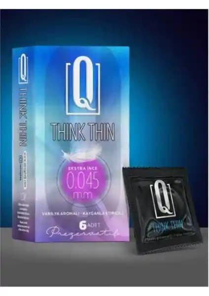 Q Think Thin Ekstra İnce Prezervatif: Güvenli ve Konforlu Cinsel Deneyim İçin Tercih