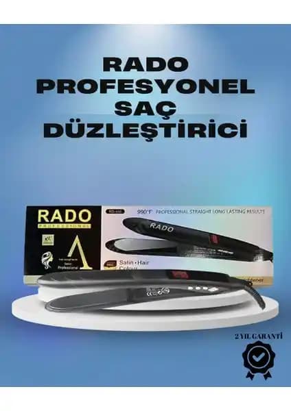 Rado RD-446 Profesyonel Saç Düzleştirici: Hızlı Isınma ve Saç Sağlığını Koruyan Tasarım