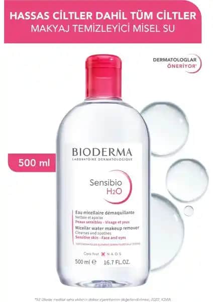 Bioderma Sensibio H2O: Hassas Ciltler İçin İdeal Makyaj Temizleme Ürünü