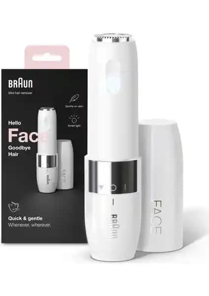 Braun Face FS1000: Kadınlar için Pratik ve Etkili Yüz Tüyü Dökücü Cihaz
