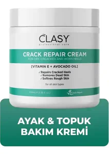 Clasy Care Çatlak Kremi ile Ayak Bakımında Maksimum Konfor Elde Edin