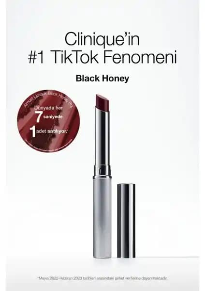 Clinique Almost Lipstick Ruj Black Honey ile Doğal ve Parlak Dudaklar