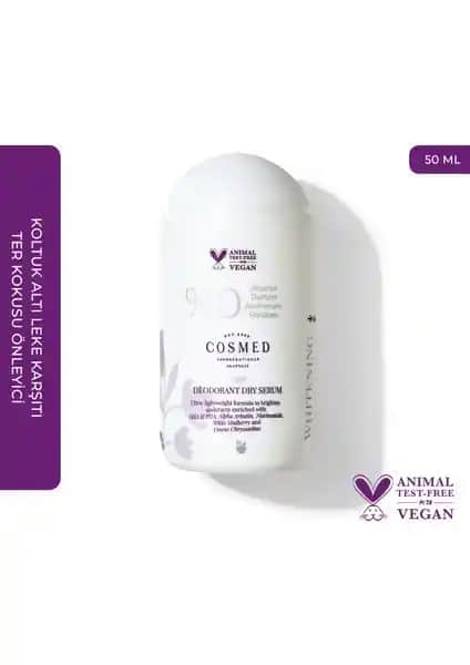 Cosmed Alight Deodorant Dry Serum: Doğal İçerik ve Etkili Koruma İncelemesi