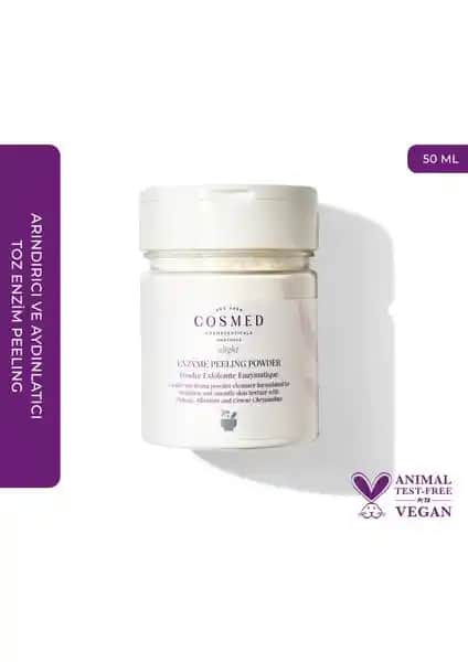 Cosmed Alight Enzyme Peeling Powder Ürünü ile Cildinize Derinlemesine Bakım Yapın