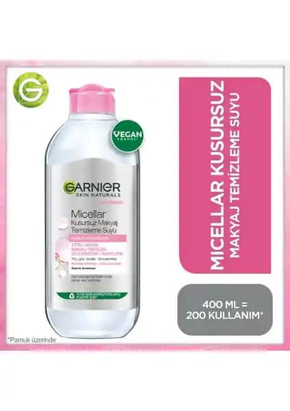 Garnier Micellar Kusursuz Makyaj Temizleme Suyu ile Cilt Temizlik Rutinini Kolaylaştırın