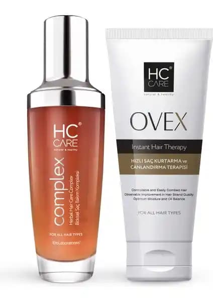 HC Complex Ovex 2'li Saç Bakım Seti: Saçlarınıza Doğal Bir Bakım Sunun