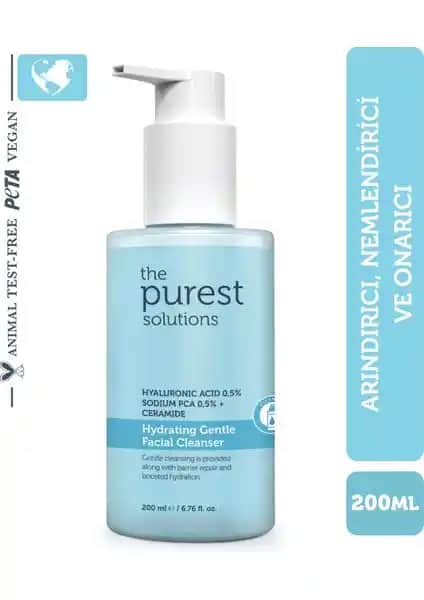 Hyaluronik Asit Temizleme Jeli ile Kuru ve Karma Ciltler İçin Derinlemesine Temizlik