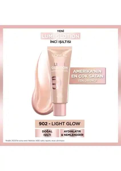 L'Oréal Paris Glotion All-In-One Doğal Işıltı 902 - Cildinize Doğal Parlaklık Katın