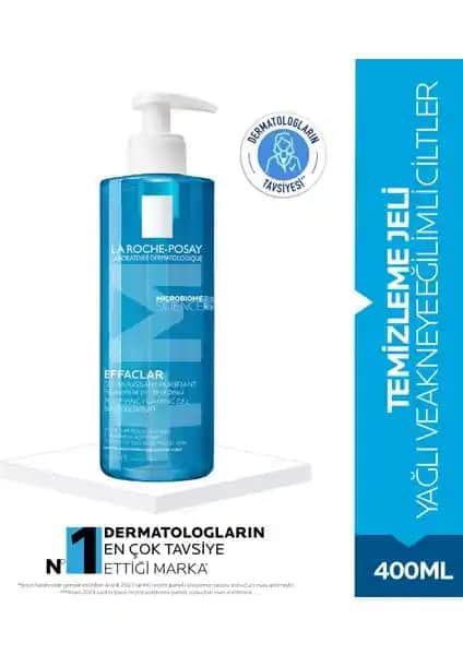 La Roche-Posay Effaclar Jel: Yağlı Ciltler İçin Etkili Bir Yüz Temizleyici