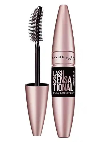 Lash Sensational Yelpaze Etkili Intense Black Maskara - Uzun Süreli Hacim Sağlar