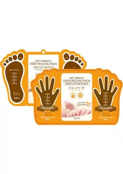 Mjcare El & Ayak Peeling Maske Seti: Yenileyici Cilt Bakımında Yeni Bir Deneyim