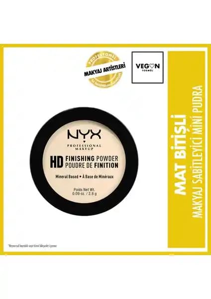 NYX Mini Transparan Pudra ile Kusursuz Makyaj Sonucu Elde Edin