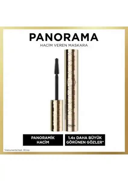 Panorama Hacim Veren Siyah Maskara: Göz Makyajınızı Geliştirin
