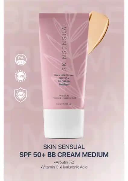 Skin Sensual BB Krem: Aydınlık ve Sağlıklı Görünüm Sunan Yüz Kremi SPF 50